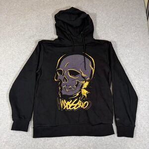 Mossimo My Kingdom Hoodie Men's M Black and Gold
